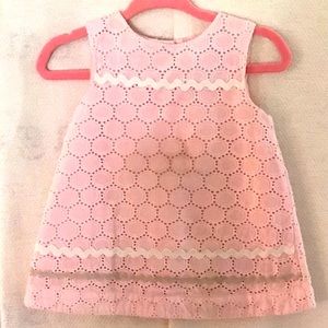 Polkadots pink dress